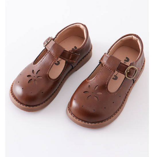 Mary Jane Shoes - Dark Brown